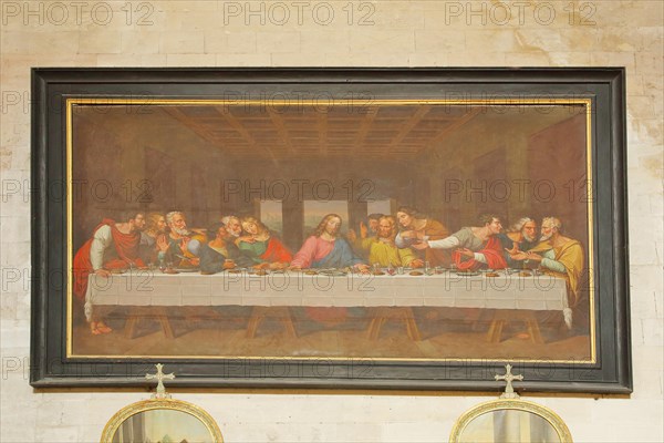 Painting Last Supper by Leonardo da Vinci