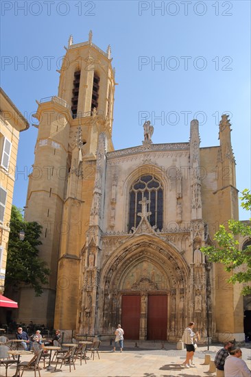 Late Gothic Cathedral St-Sauveur in Aix-en-Provence