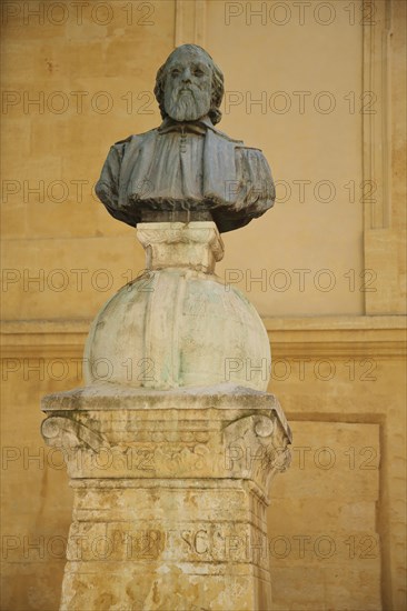 Monument to French scholar Nicolas Claude Fabri de Peiresc in St-Sauveur Cathedral