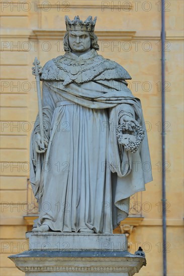 Monument to King René I Anjou of the Holy Roman Empire