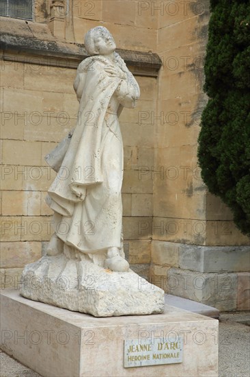 Monument to French national heroine Joan of Arc