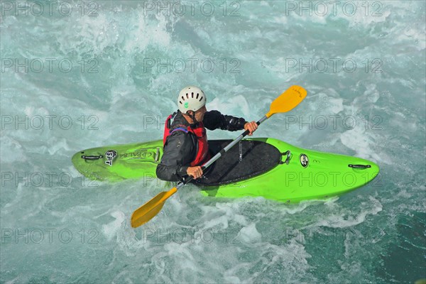 White water kayaking on the Sorgue River