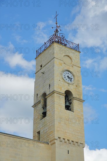 Spire of the Romanesque St Egidius Abbey Church