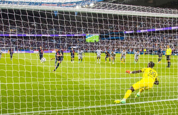 0 for Paris St Germain from the penalty spot