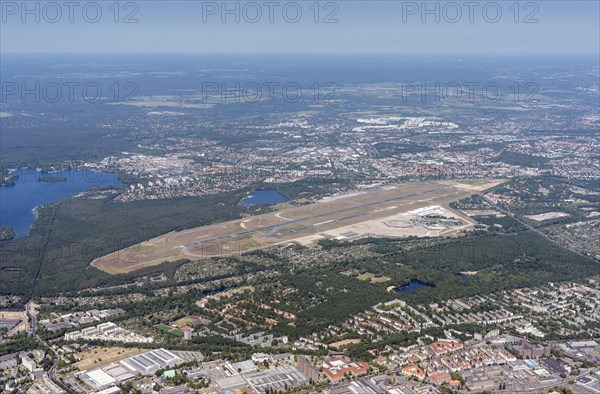 Aerial view of Berlin Tegel Airport