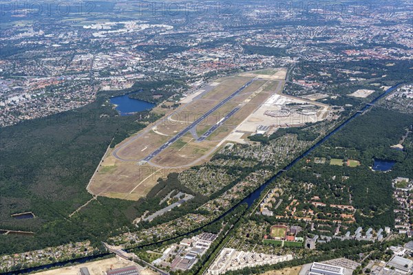 Aerial view of Berlin Tegel Airport