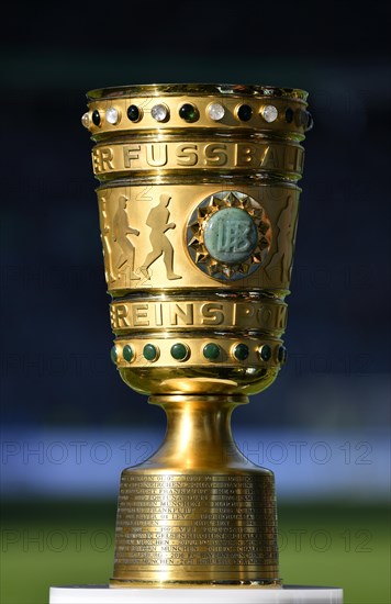 Original DFB Cup on pedestal