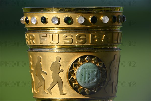 Original DFB Cup on pedestal