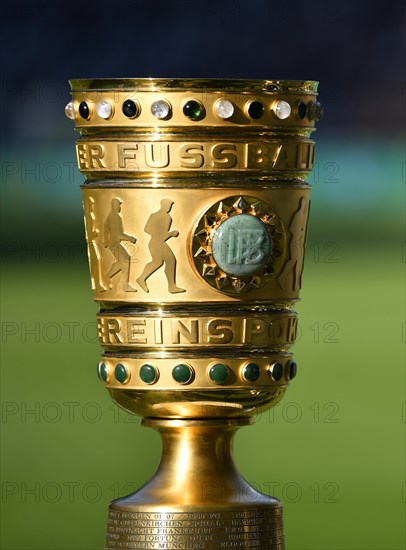 Original DFB Cup on pedestal