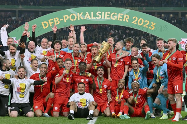 RB Leipzig RBL wins 80th DFB Cup Final