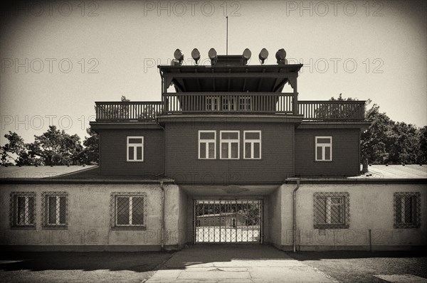 Gate to the camp