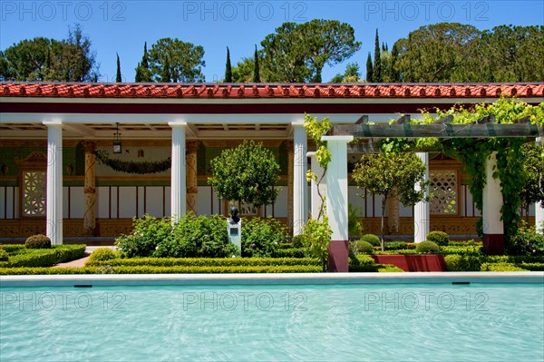 Getty Villa's Outer Peristyle in Malibu