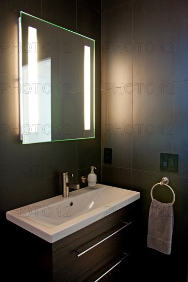 Contemporary bathroom furnishings