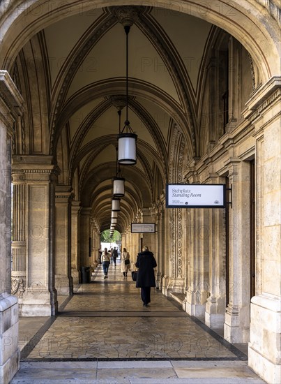 Arcades at the Vienna State Opera