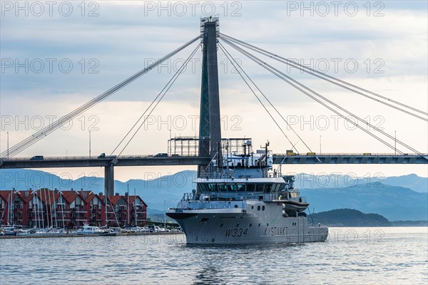 KYSTVAKT W334 Norwegian Coast Guard Patrol Vessel in Stavanger
