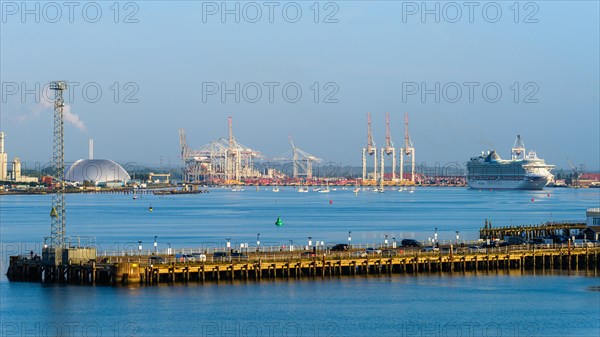Docks in Southampton