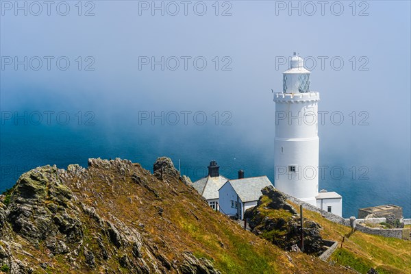 Sea Fret over Start Point Lighthouse