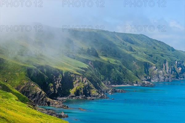 Sea Fret over Cliffs