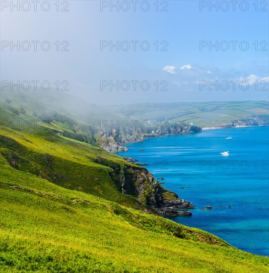 Sea Fret over Cliffs