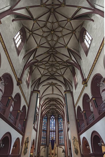 Interior of the Church of Our Dear Lady