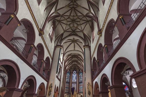 Interior of the Church of Our Dear Lady