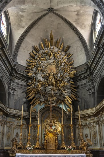 Altar of the Saint-Maurice Church in Besancon