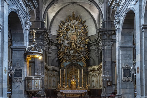 Altar of the Saint-Maurice Church in Besancon