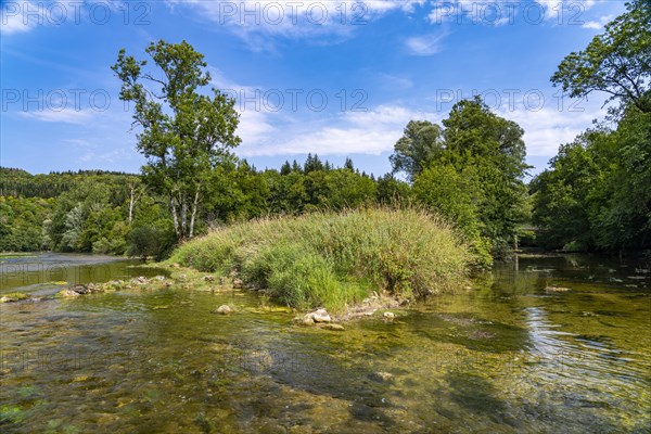 Confluence of the Loue and Lison at Lizine