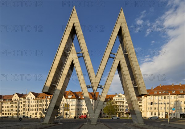 Double-M as a trademark of the Leipzig Trade Fair