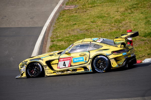 The Mercedes-AMG GT3 of Team Bilstein with Raffaele Marciello