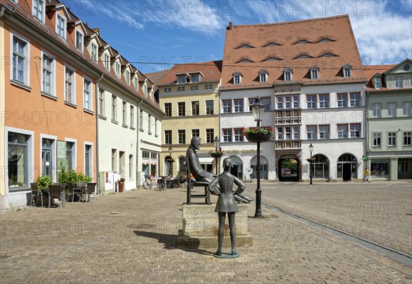 Friedrich Nietzsche Monument by the artist Heinrich Apel