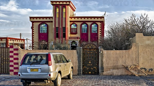 Traditional characteristic family house in Oman