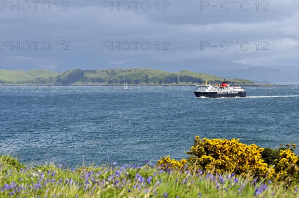 Caledonian MacBrayne Ferry at sea