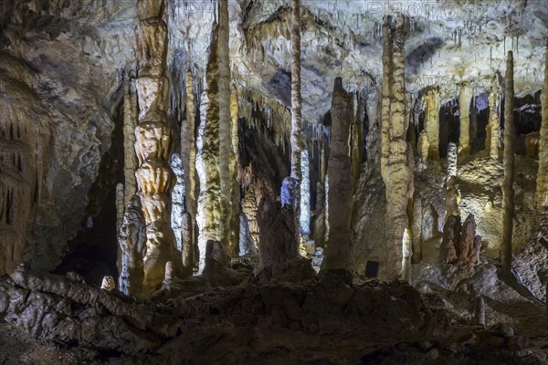 Straw stalactites