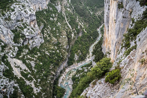 View into the Gorges du Verdon