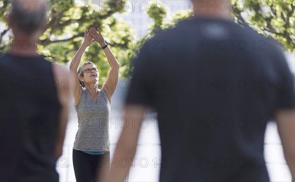 Coach at Sport im Park