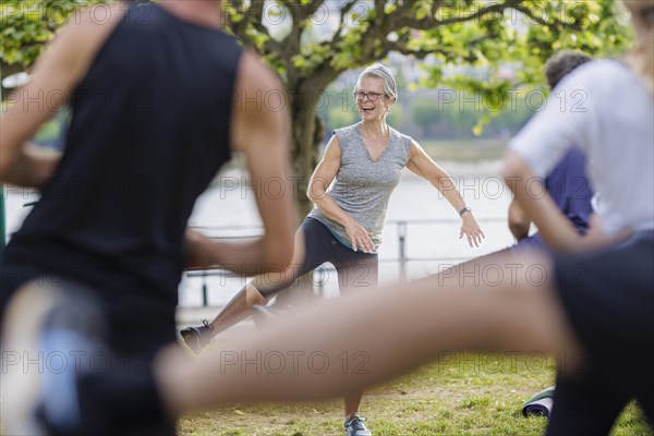 Coach at Sport im Park