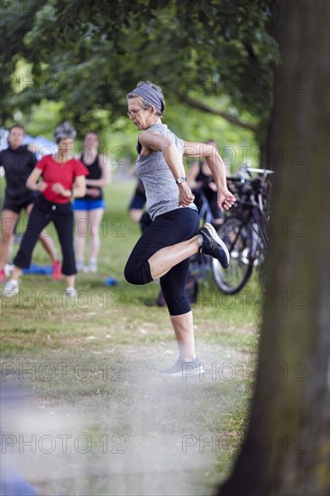 Coach at Sport im Park