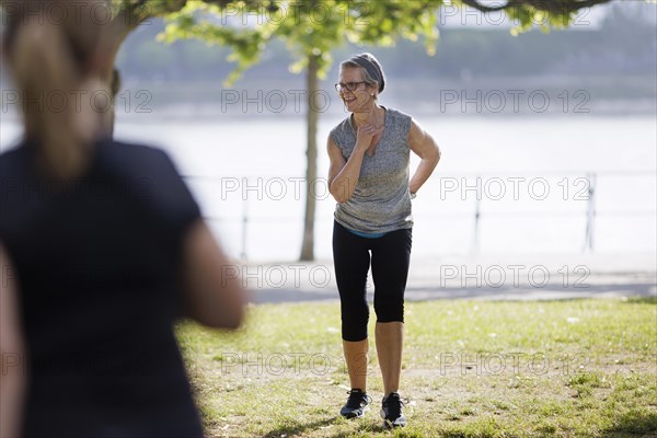 Coach at Sport im Park