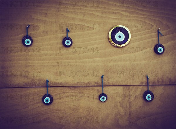 Evil eye bead as Amulet souvenir from Turkey