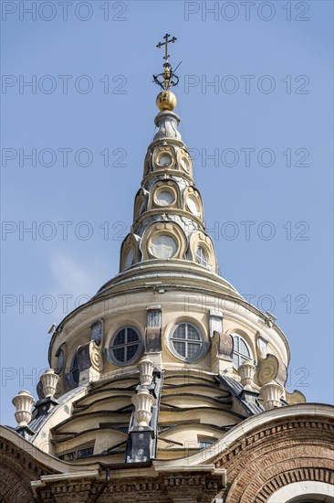 Dome and lantern of the Chapel of the Holy Shroud