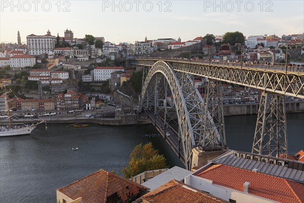 View of Ponte D. Luis I and Ribeira and Se districts