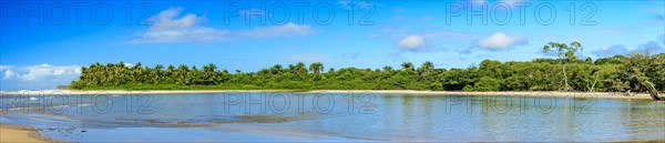 Panoramic photography with the river