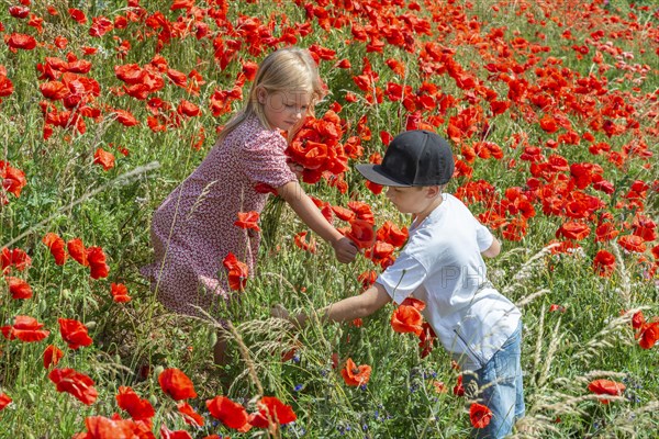 Two children