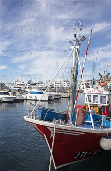 Port in Puerto de las Nieves