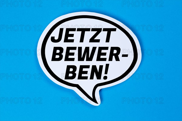 Apply Job Application Jobs Work Job Search in Speech Bubble Communication Business Concept in Stuttgart