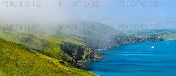 Sea Fret over Cliffs