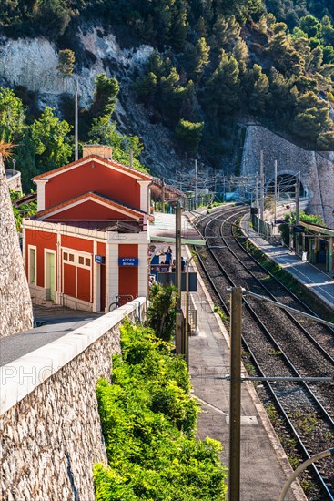 Train Station of Villefranche-sur-Mer