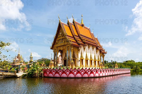 Wat Plai Laem Temple on Ko Samui Island