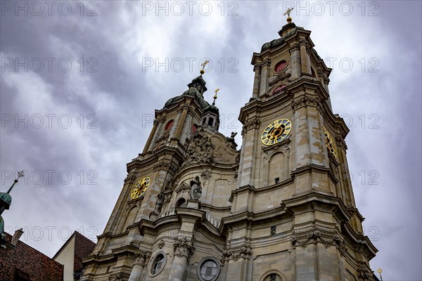 Abbey of Saint Gallen with Overcast